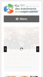 Mobile Screenshot of evenementecoresponsable.com